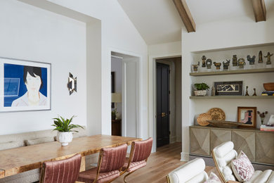 Dining room - eclectic dining room idea in Chicago