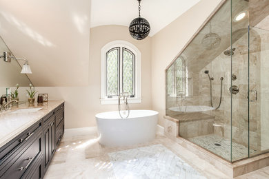 Bathroom - contemporary bathroom idea in Denver