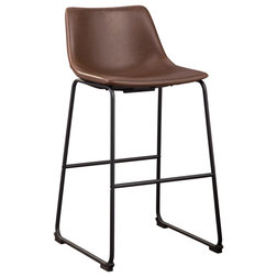 Industrial Bar Stools And Counter Stools by Ashley Furniture Industries