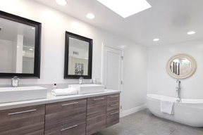 Bathroom Cabinet Installation