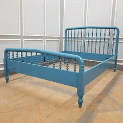 Turned Spool Bed in Painted Finish - Beds