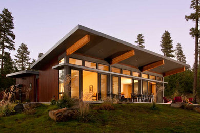 This is an example of a modern home in Seattle.