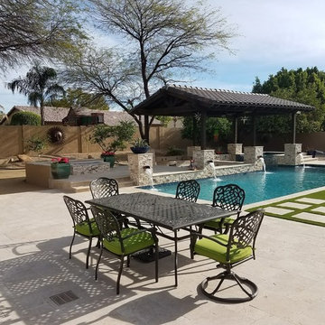 Pool/Spa Backyard Peoria AZ