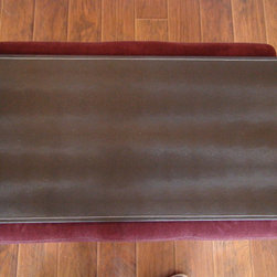 Ottoman with Serving Tray - Footstools And Ottomans
