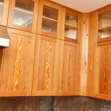 Heart Pine Kitchen