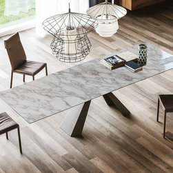 Cattelan Italia Eliot Keramik Drive Dining Table - $5,190.00 - Dining Tables