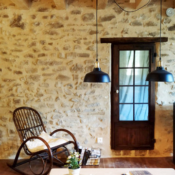 Rénovation d'une grange dans la Drôme
