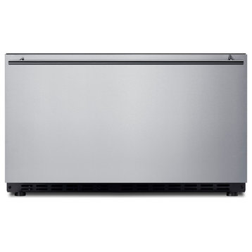 Summit SDR301OS 30"W 2.5 Cu. Ft. Refrigerator Drawer - Stainless Steel