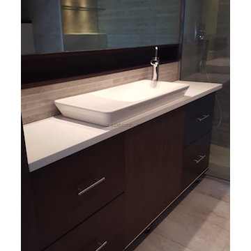 Modernising and practical bathroom