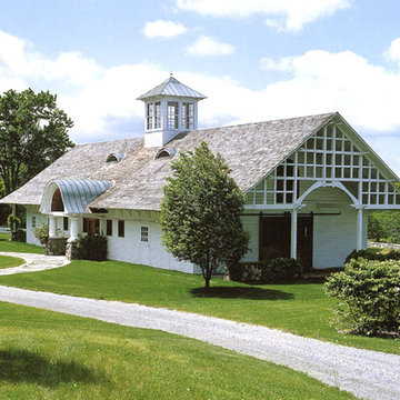 Shingle Style Horse Barn