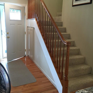 Traditional Stair Update and Refinish