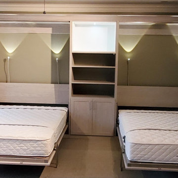 Dual Space-Saving Wall Beds