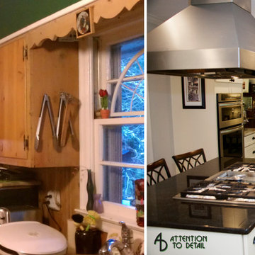 Sandy Springs 1965 Knotty Pine Makeover