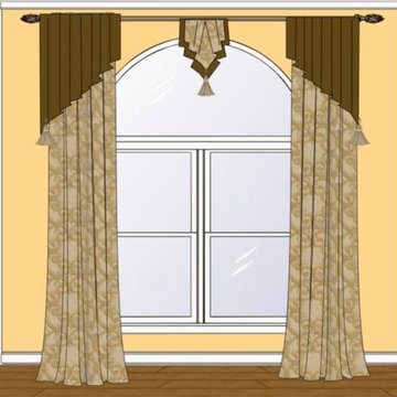 Designs from our book, Drapery Design Inspirations
