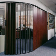 accordian door