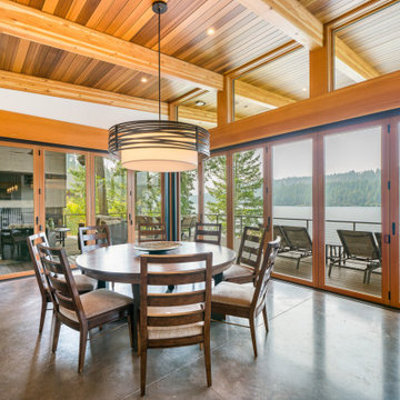 Lake Coeur d'Alene Custom Home