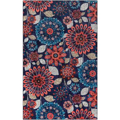 Mohawk Prismatic Dotted Ogee 8' x 10' Area Rug - Navy