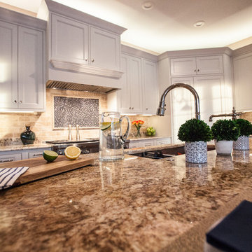Kitchen Accent Project - Above Cabinet