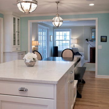 Transitional Kitchen and Mudroom Addition in Radio Park Madison, WI