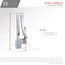 STYLISH Single Handle Vessel Sink Bathroom Faucet, Polished Chrome