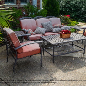 Concrete Aggregate Patio