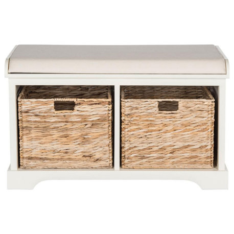 Freddy Wicker Storage Bench, Amh5736D