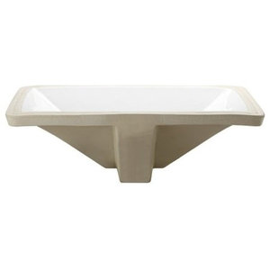 Decolav 1409 Cbn Rectangular Lavatory Traditional