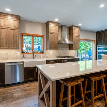 Rustic Kitchen Remodel in Averill Park, NY