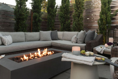 Inspiration for a contemporary home design remodel in Seattle