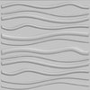 Wave Design 3D Glue On Wall Panel - Box of 6 (32.18 sqft)