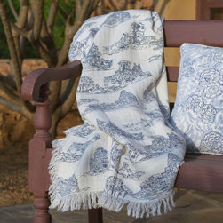 VEDIKA INDIGO THROW - Products