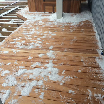 Fijian Genuine Mahogany Deck - Collingwood Ontario