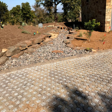 Pervious Driveway to Reduce Overland Flows