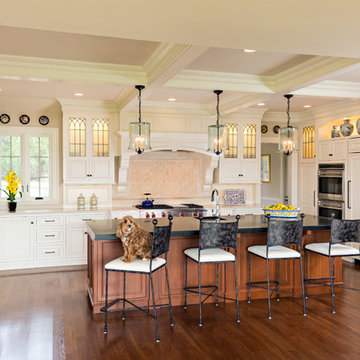 Cape Cod Osterville Kitchen featured on Houzz as "Kitchen of the Week"