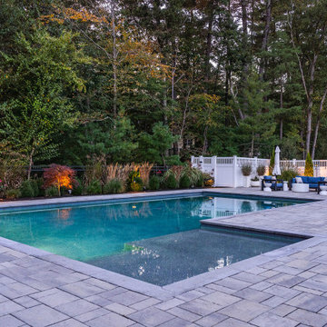 North Reading Backyard Pool Oasis