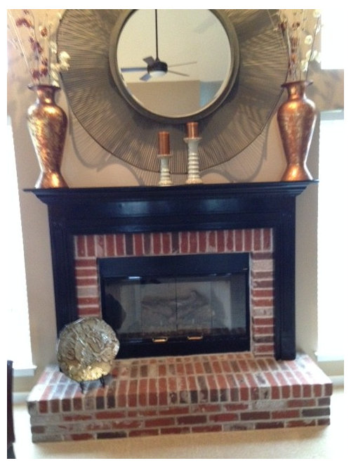 Need Help with Mirror Above Mantel