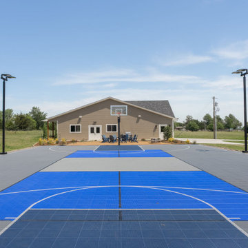 The Perfect Place to Host | Contemporary ADU & Sports Court in Edmond, Oklahoma
