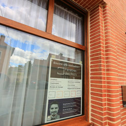 Instalation menuiserie PVC - Ch&ecirc;ne dor&eacute; - Windows And Doors