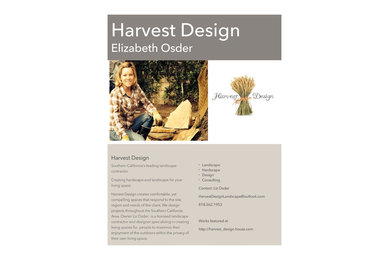 Harvest Design Flyer