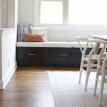 Custom window seat cushions