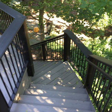 Multi Level Low Maintenance Deck in Mundelein, IL