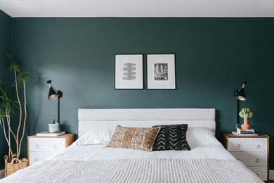 Large trendy master bedroom photo in San Francisco