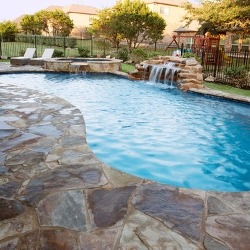 L-C Pool, Spa, Bar, Grotto, Outdoor Fireplace