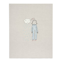 k studio - Wall Art, Girl With Cloud - Artwork