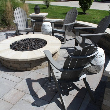 Restful Seating Area and Outdoor Fire Pit (Zionsville, IN)