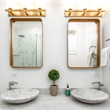 Ranch Triangle Chicago Renovation: Master Bathroom