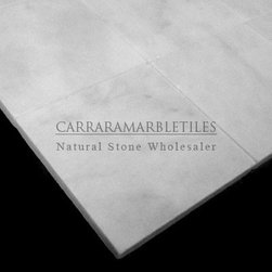 Honed White Carrara Marble Italian Bianco Carrera 4x4 Tile - Products