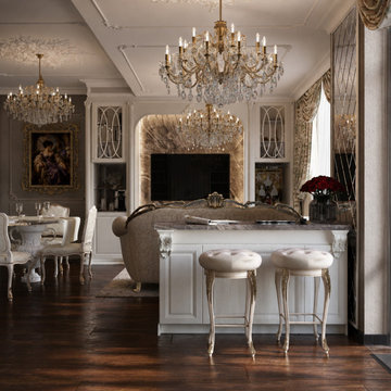Classic Style Apartment — Akvatoria Residential Complex