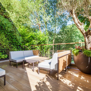 Aménagement d'une terrasse à Neuilly sur Seine