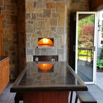 It's the Toppings on the Pizza Oven that makes Outdoor Living Taste Fabulous